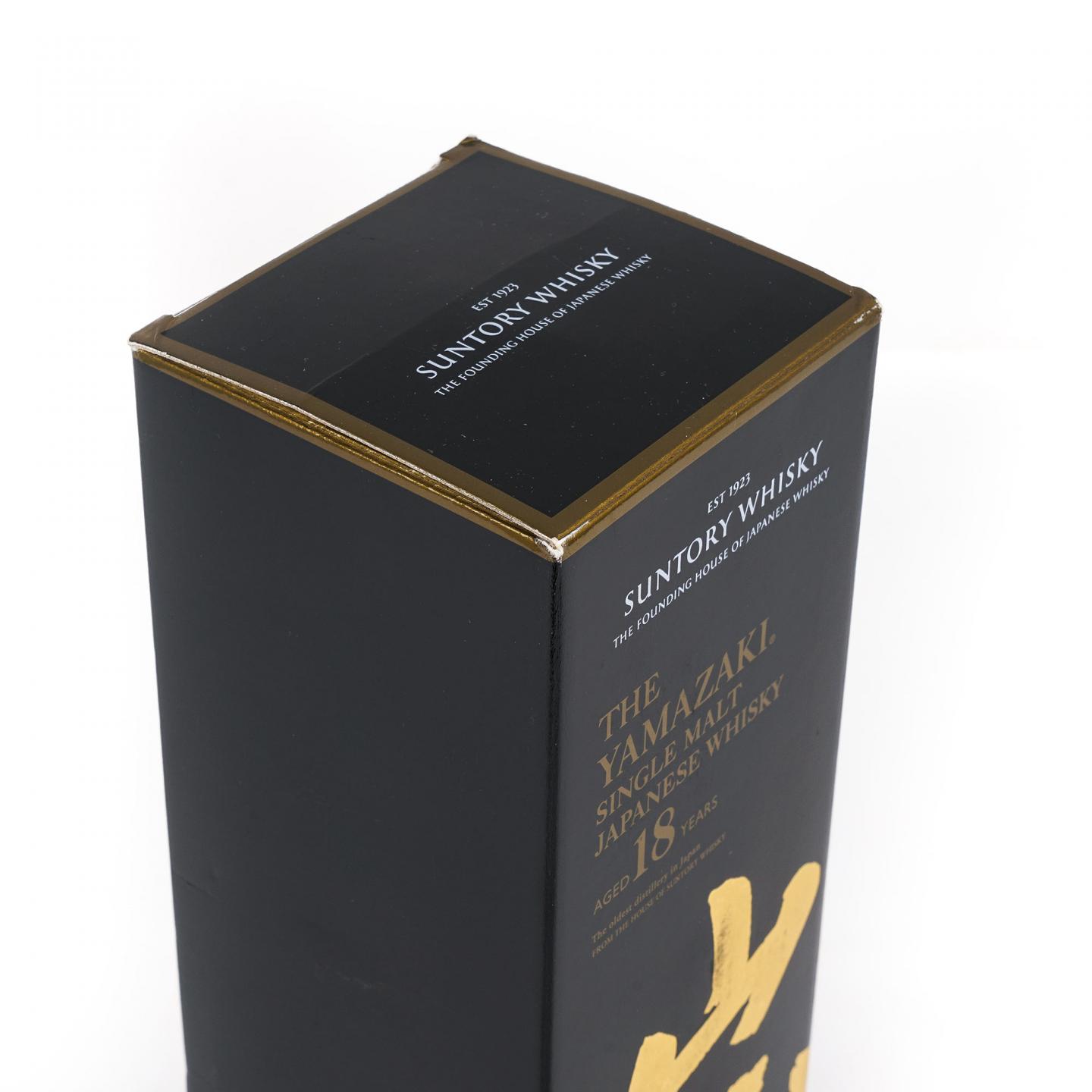 山崎 18年 黑标金字 750ml