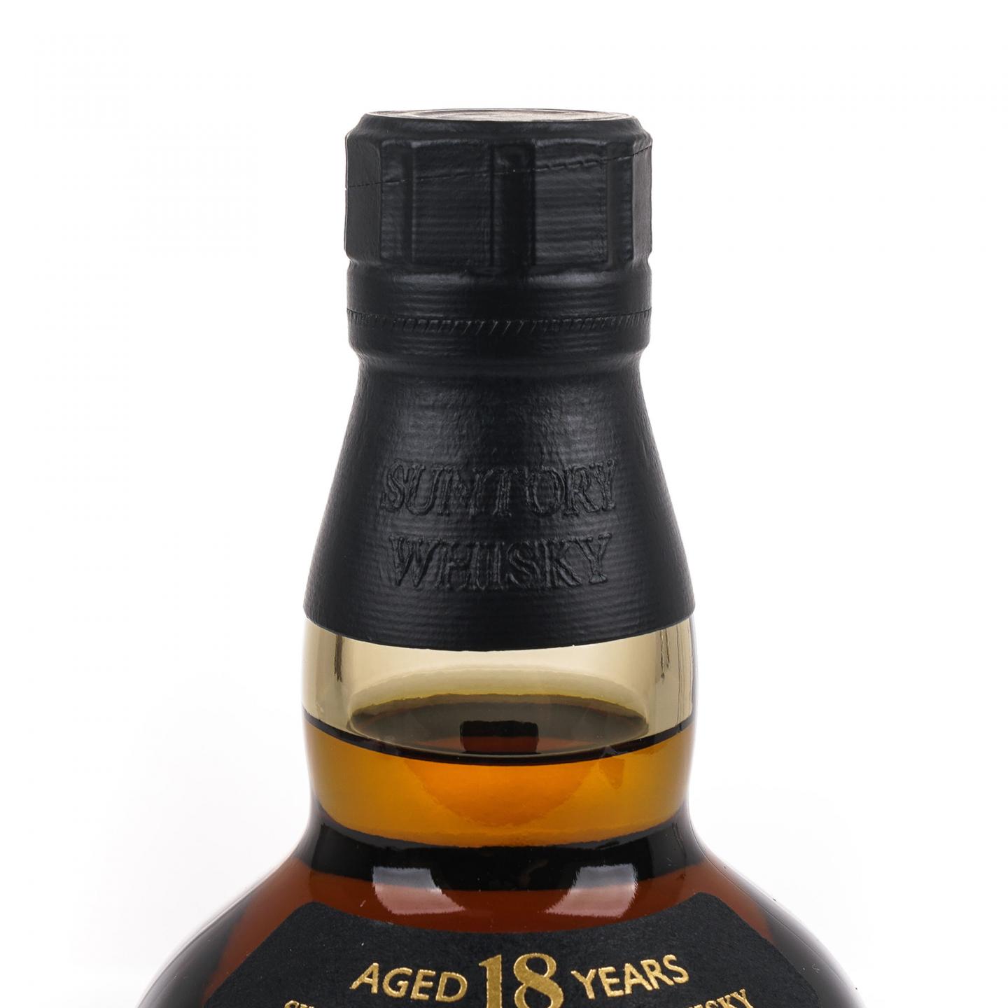 山崎 18年 黑标金字 700ml