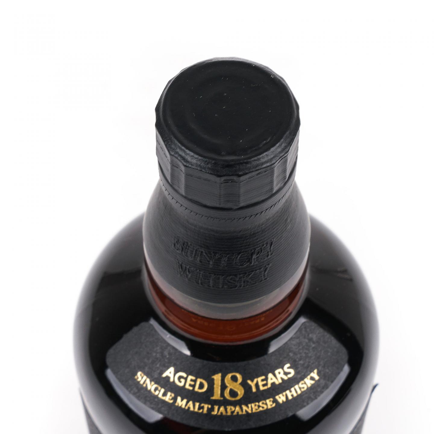 山崎 18年 黑标金字 700ml