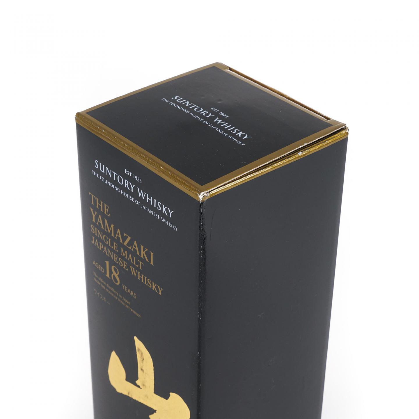 山崎 18年 黑标金字 700ml
