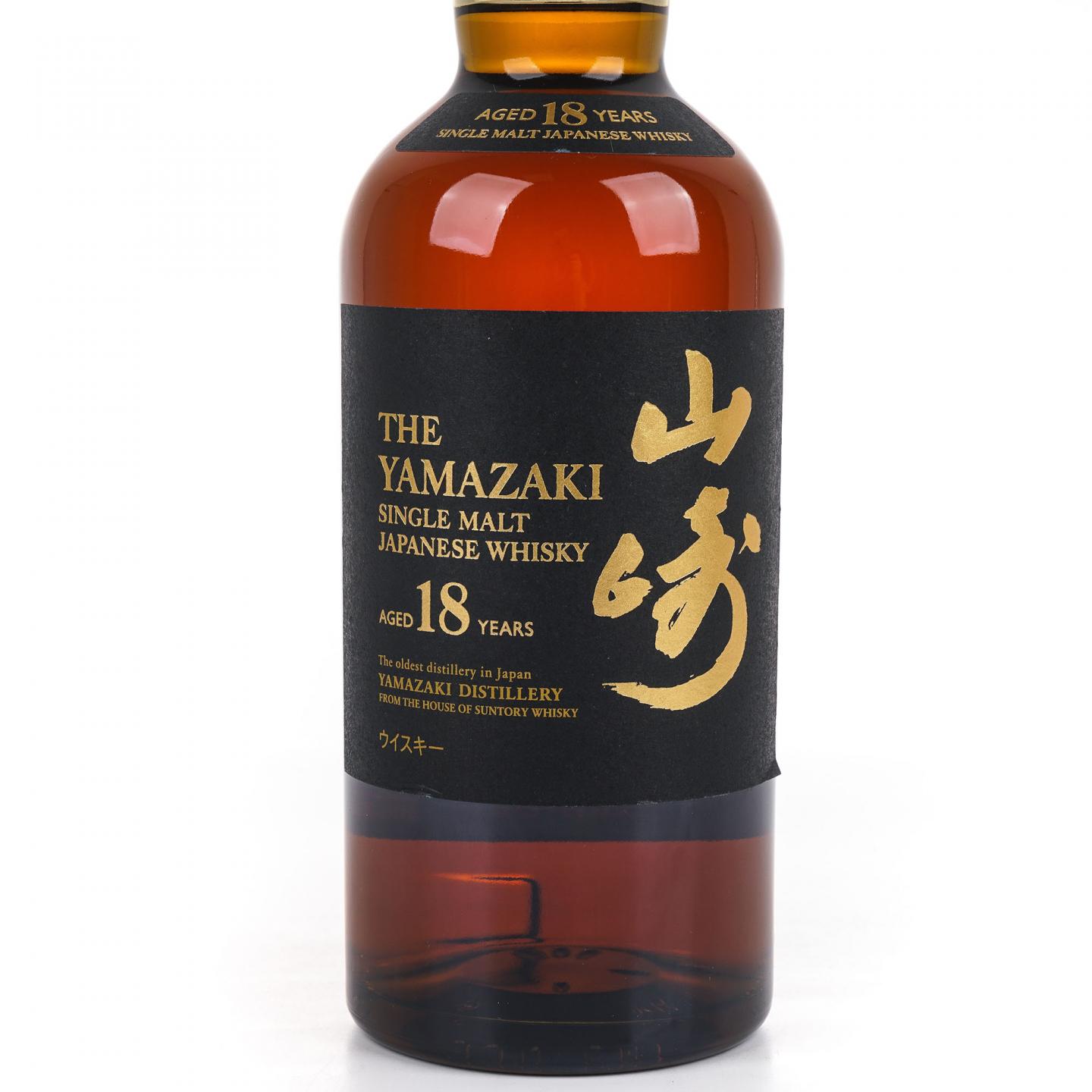 山崎 18年 黑标金字 43%Vol.