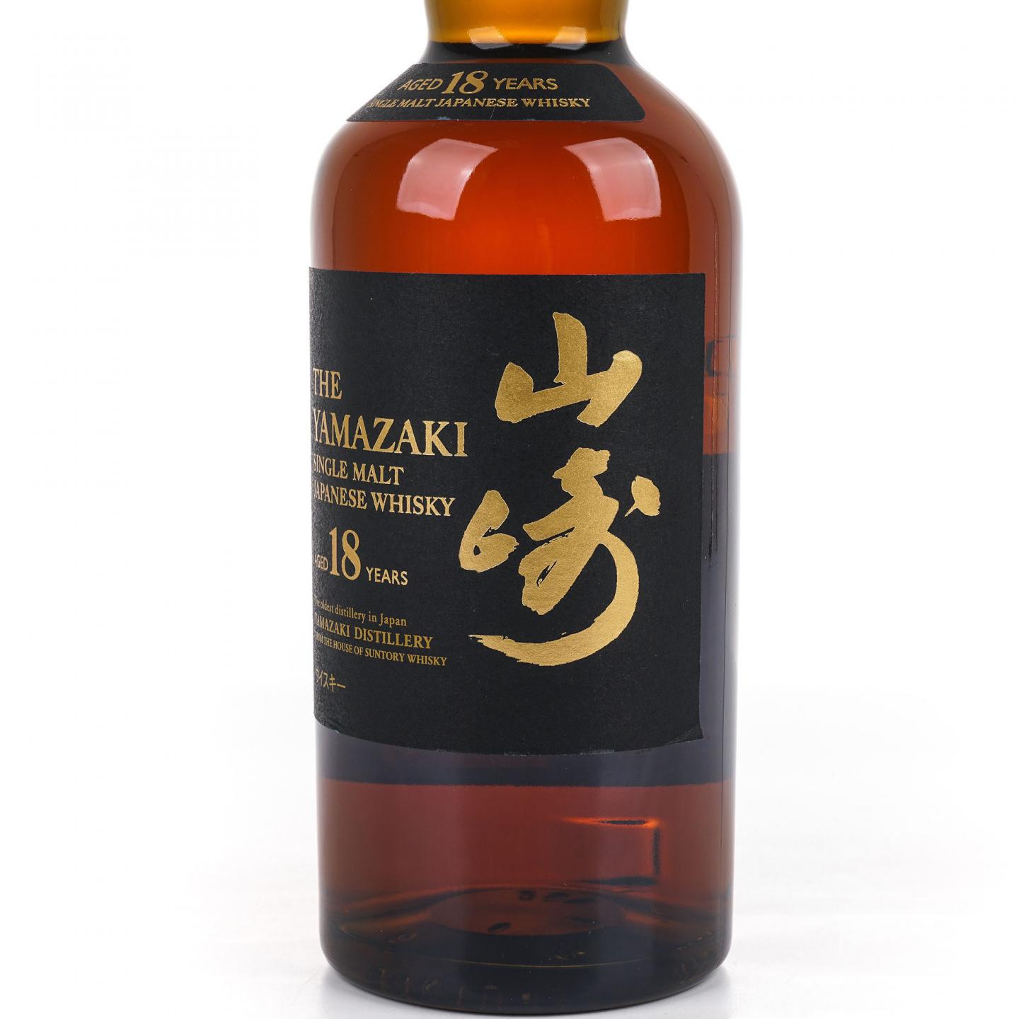 山崎 18年 黑标金字 43%Vol.