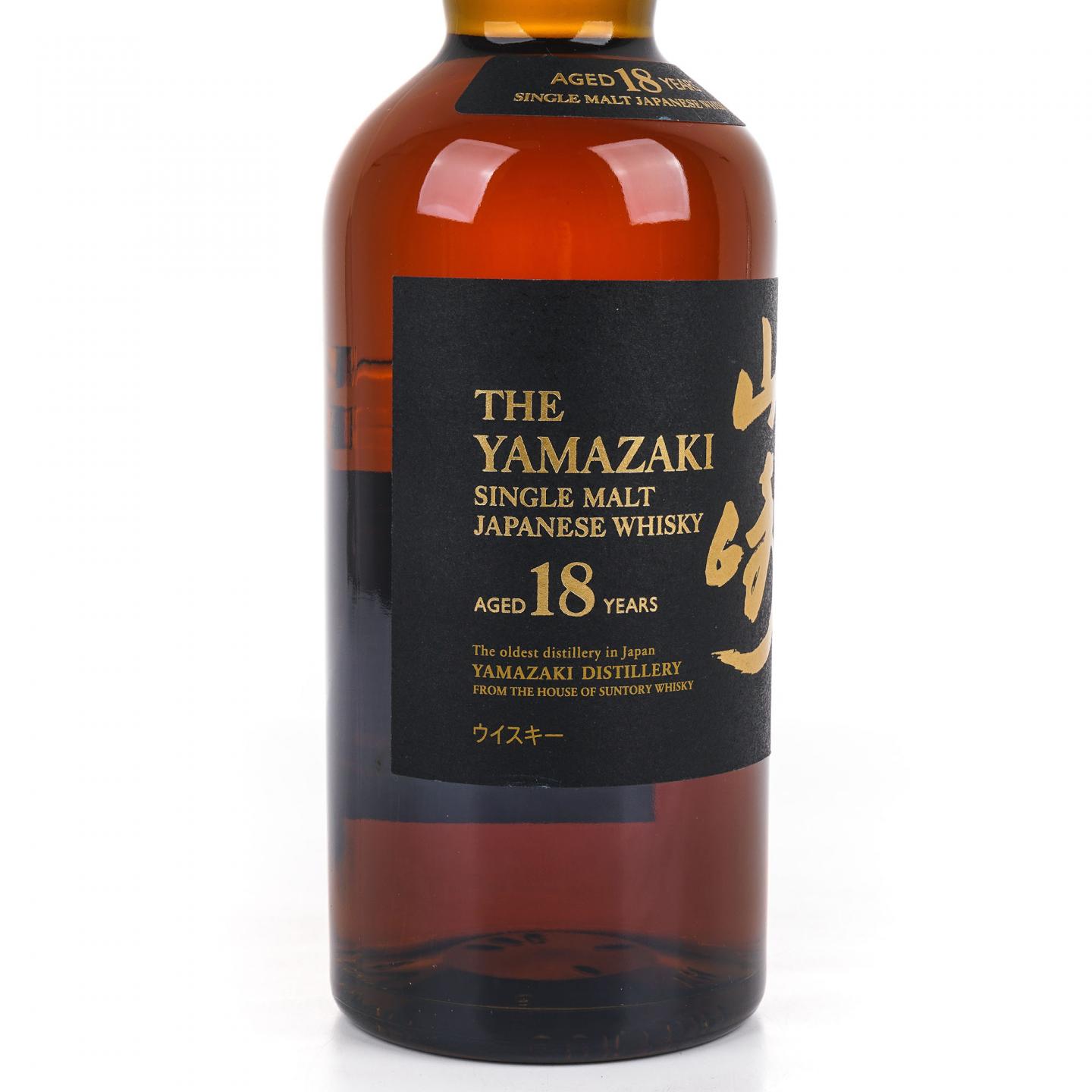 山崎 18年 黑标金字 43%Vol.