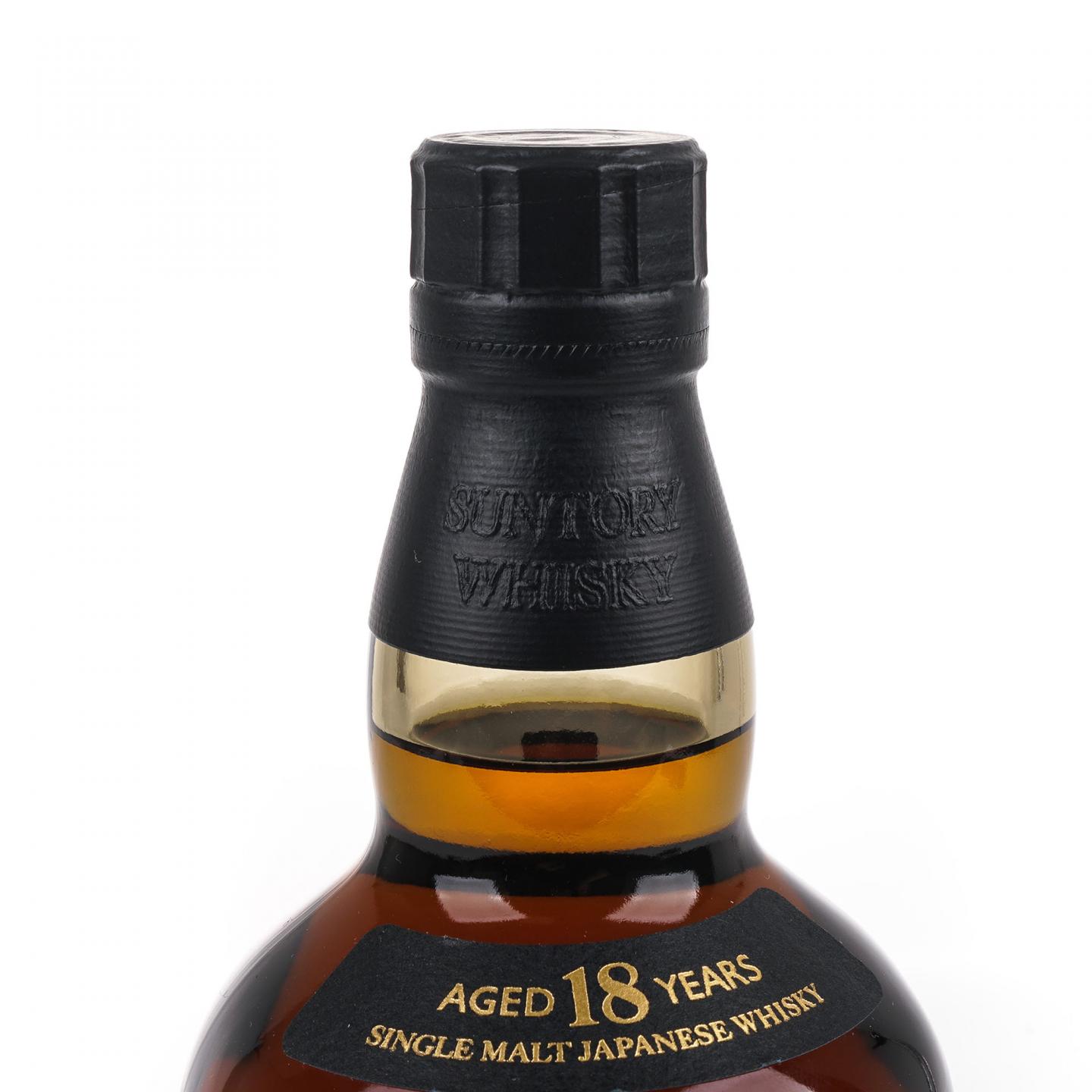 山崎 18年 黑标金字