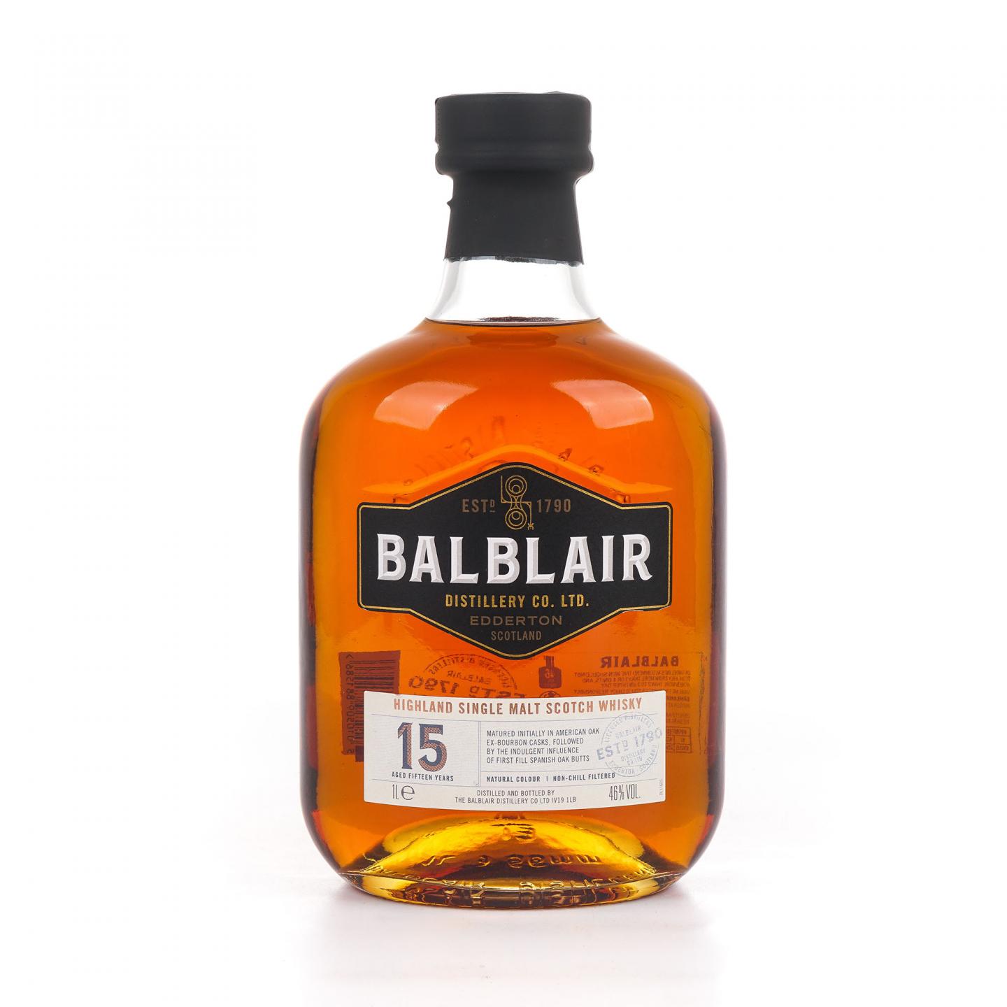 Balblair 巴布莱尔 15年 2019 1L
