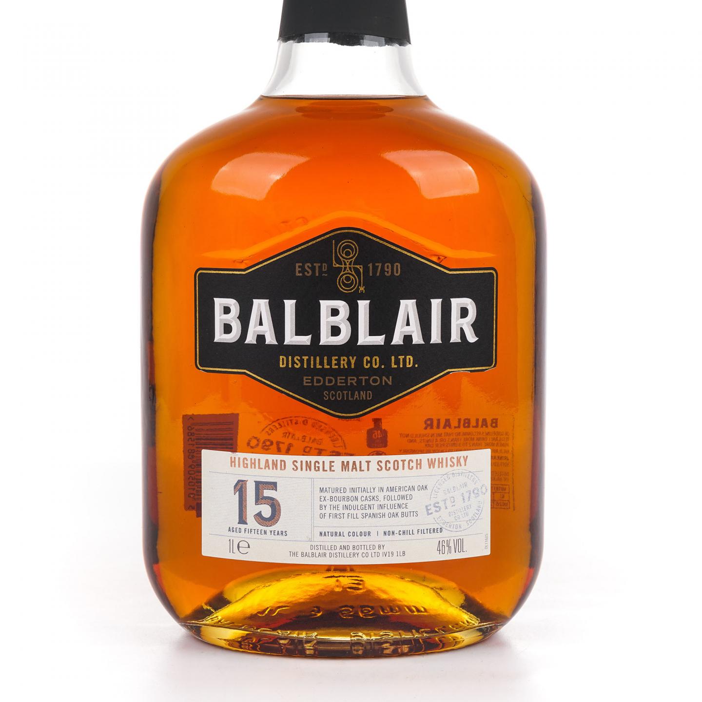 Balblair 巴布莱尔 15年 2019 1L