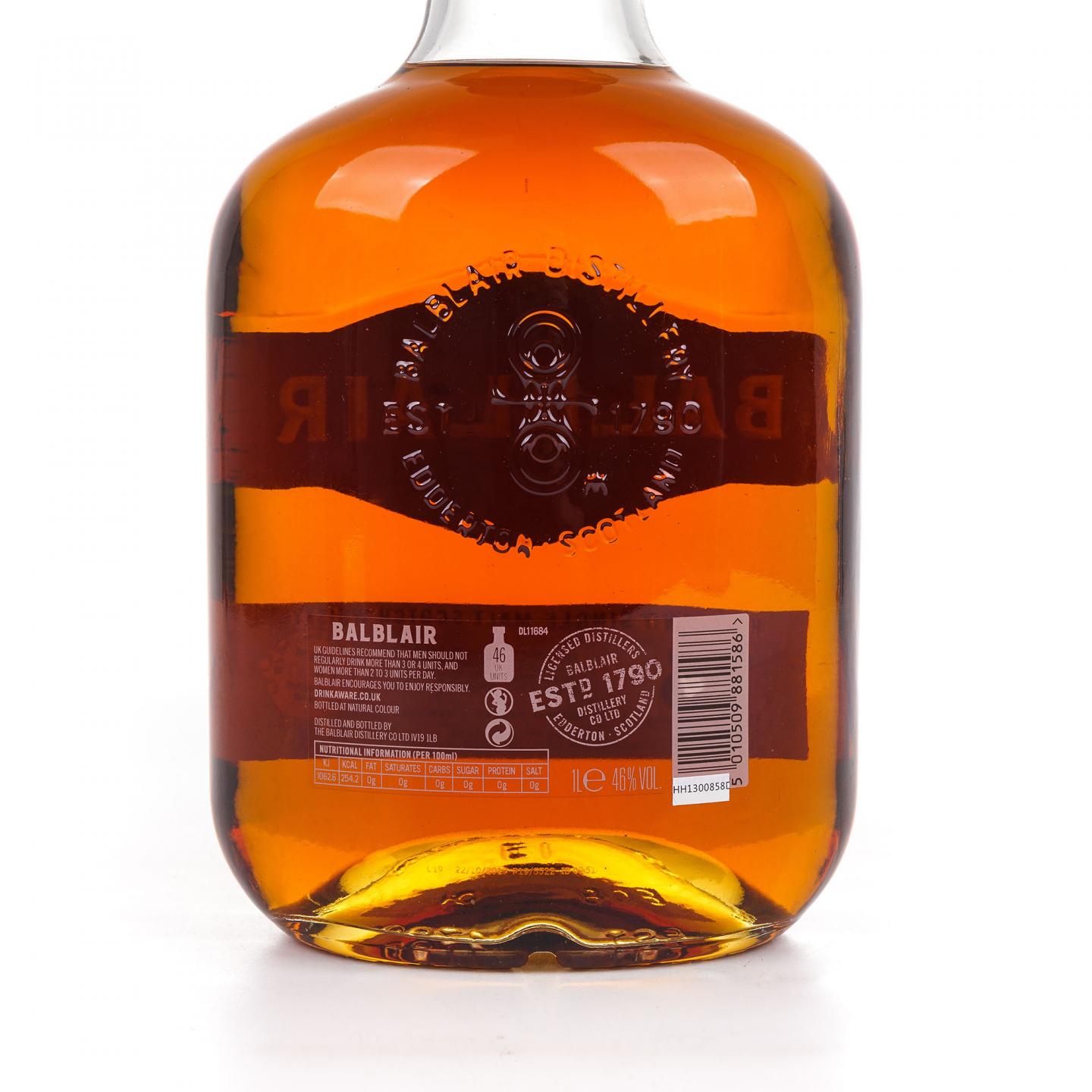 Balblair 巴布莱尔 15年 2019 1L