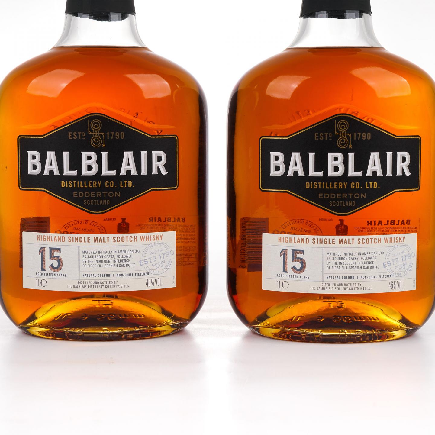 Balblair 巴布莱尔 15年 2019 1L 2支组
