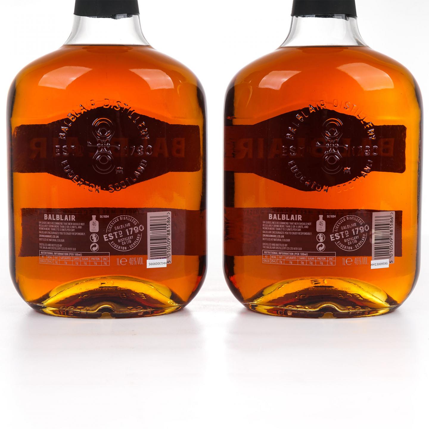 Balblair 巴布莱尔 15年 2019 1L 2支组