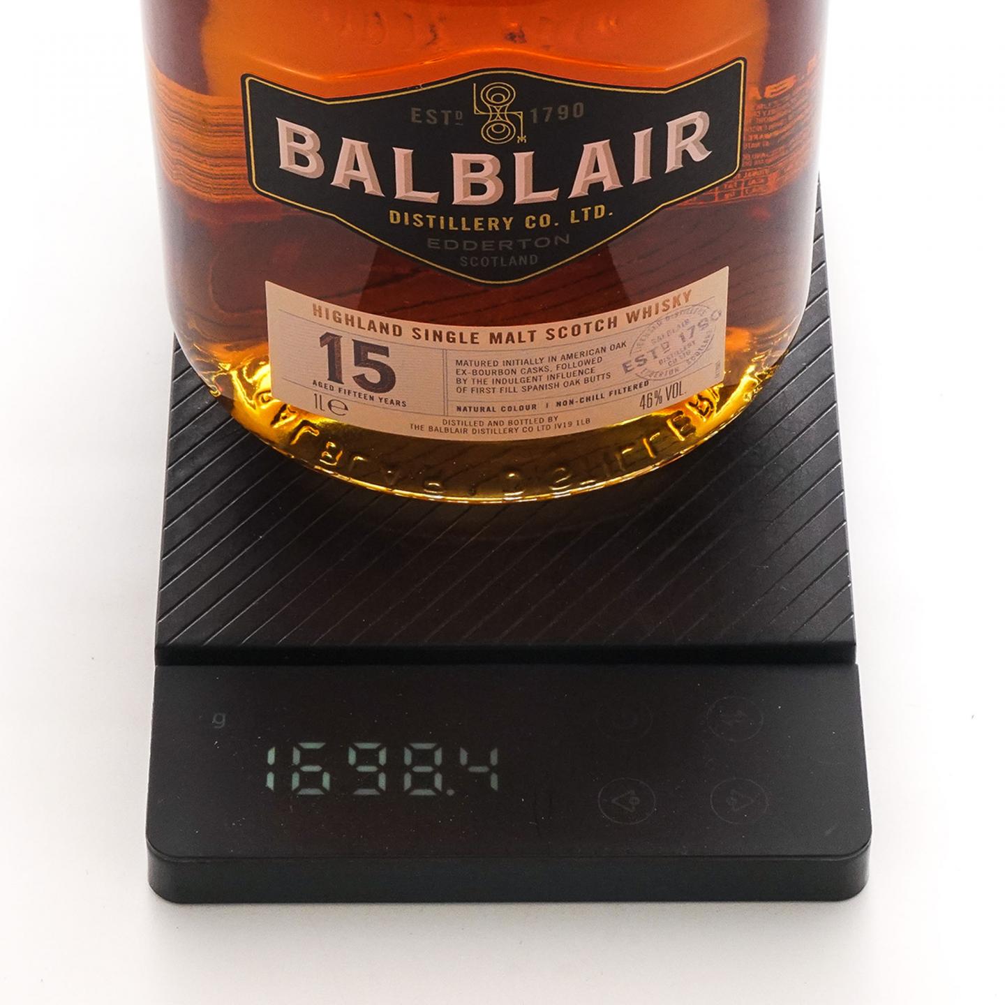 Balblair 巴布莱尔 15年 2019 1L 2支组