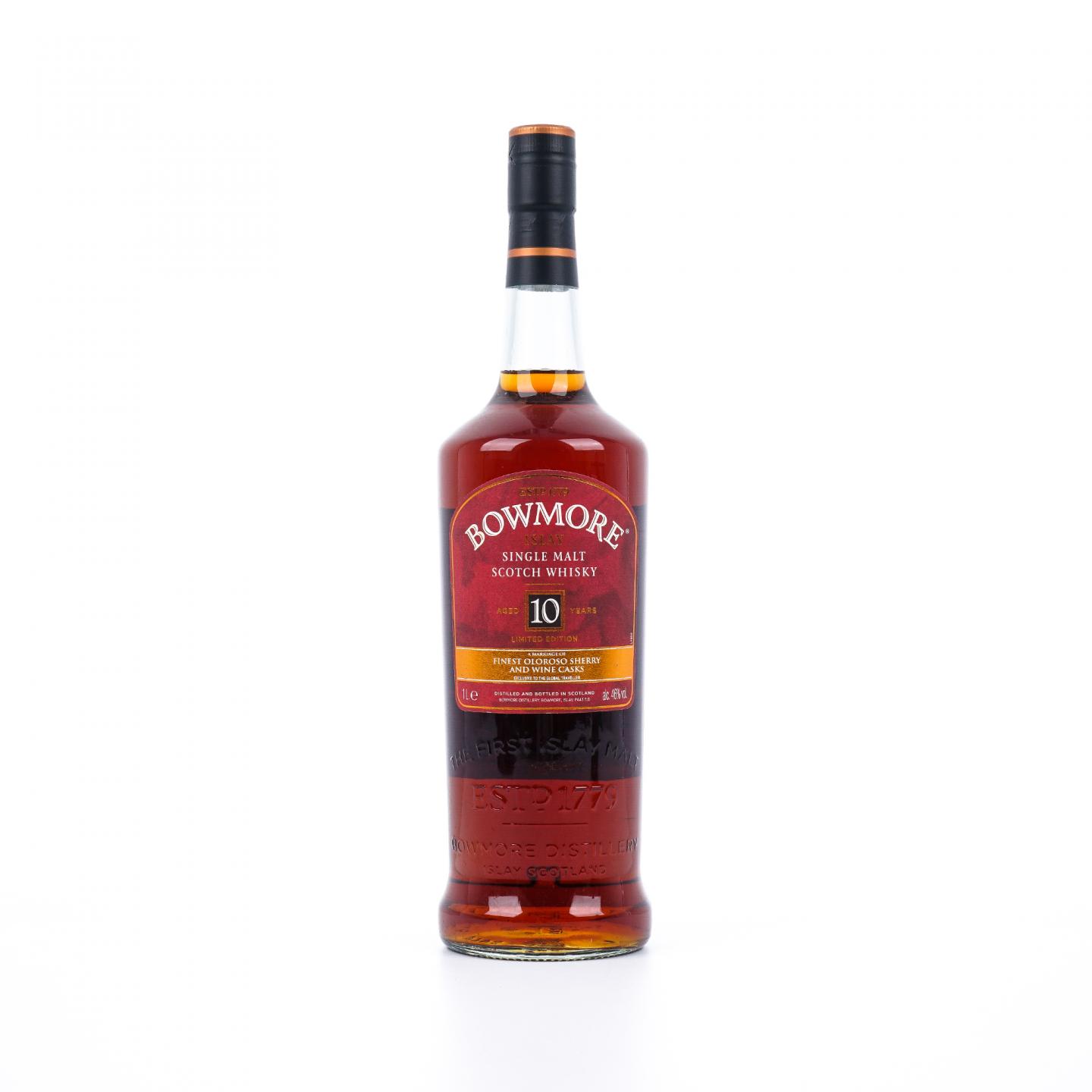 Bowmore 波摩 10年 恶魔桶延续版 1升装
