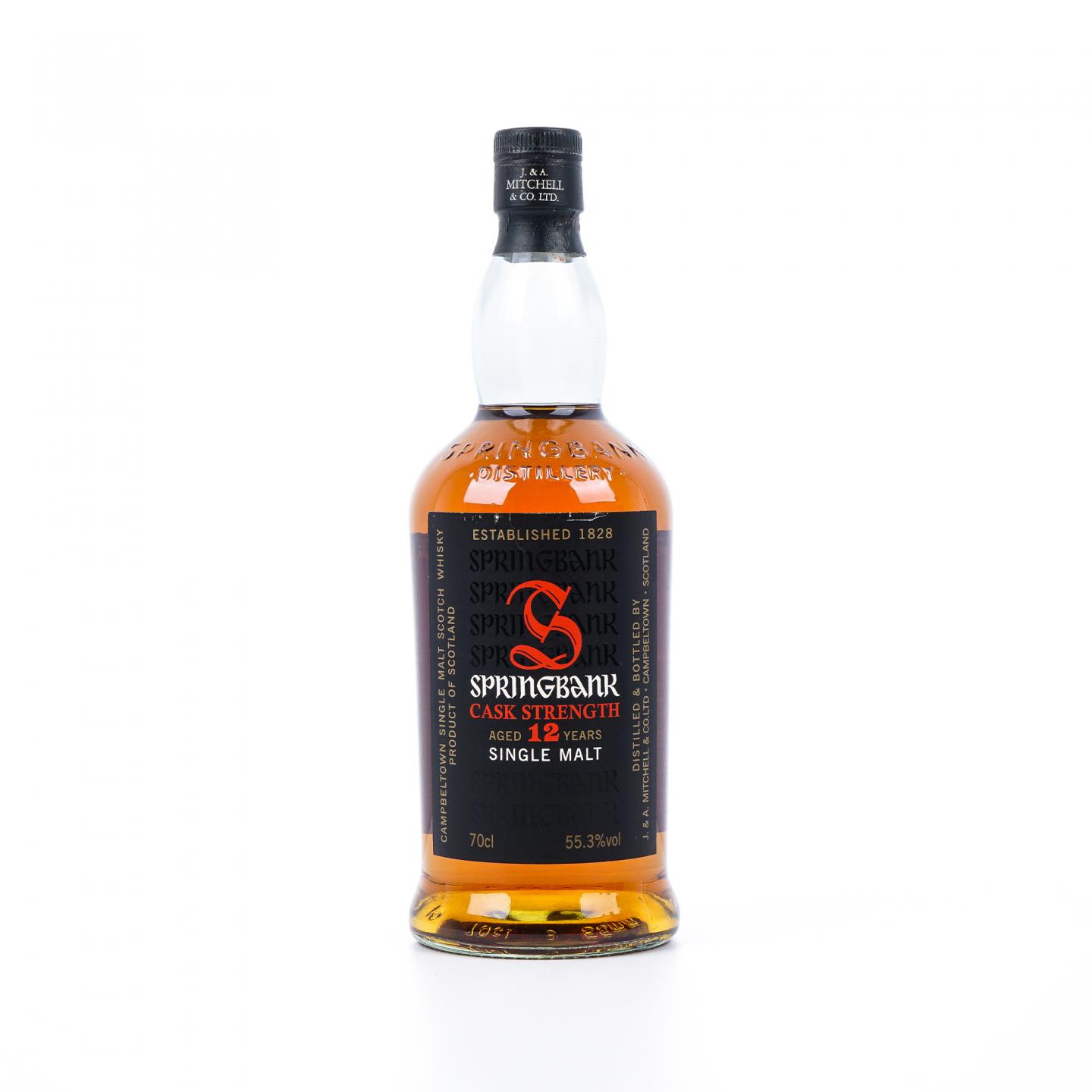 Springbank 云顶 12年 桶强 55.3%