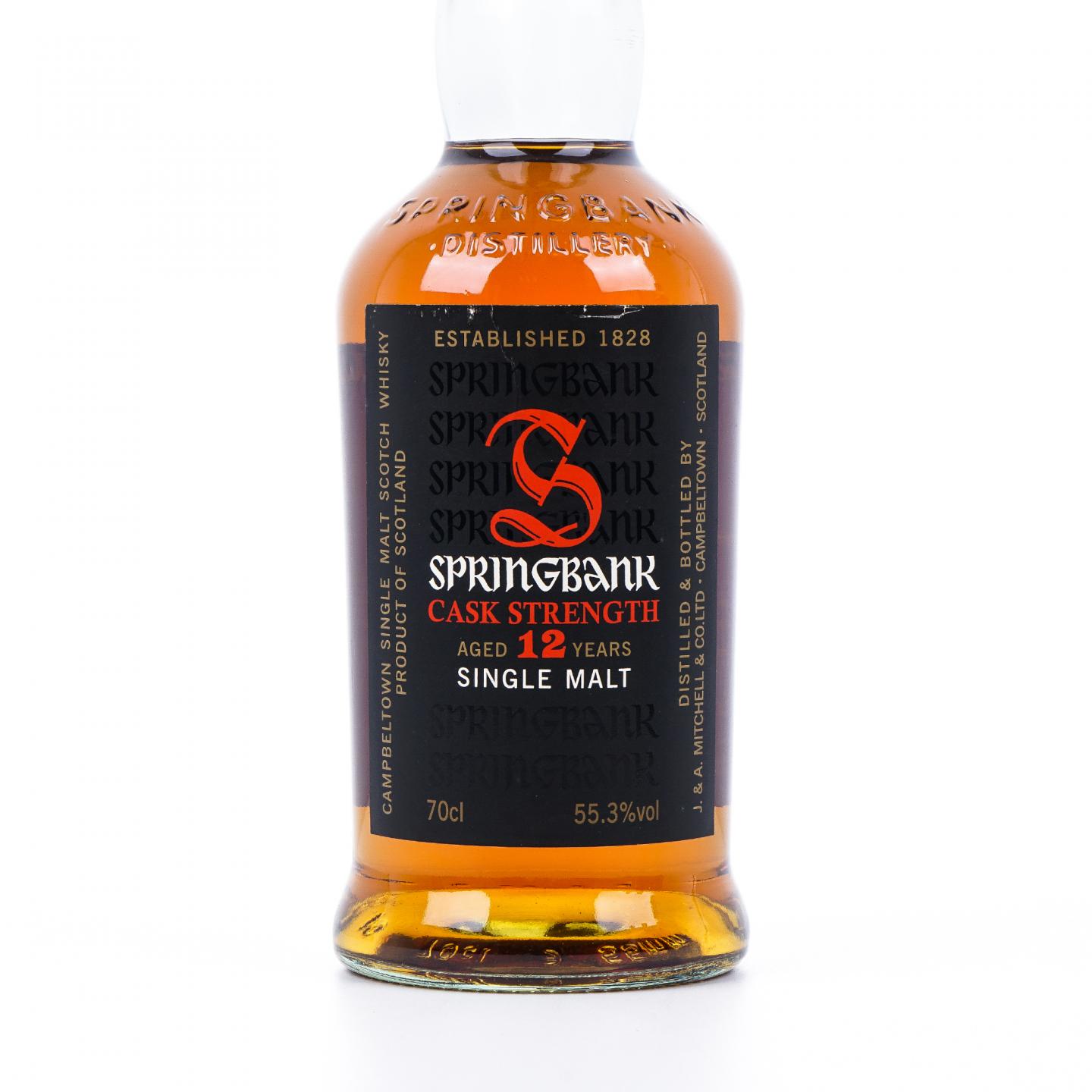 Springbank 云顶 12年 桶强 55.3%
