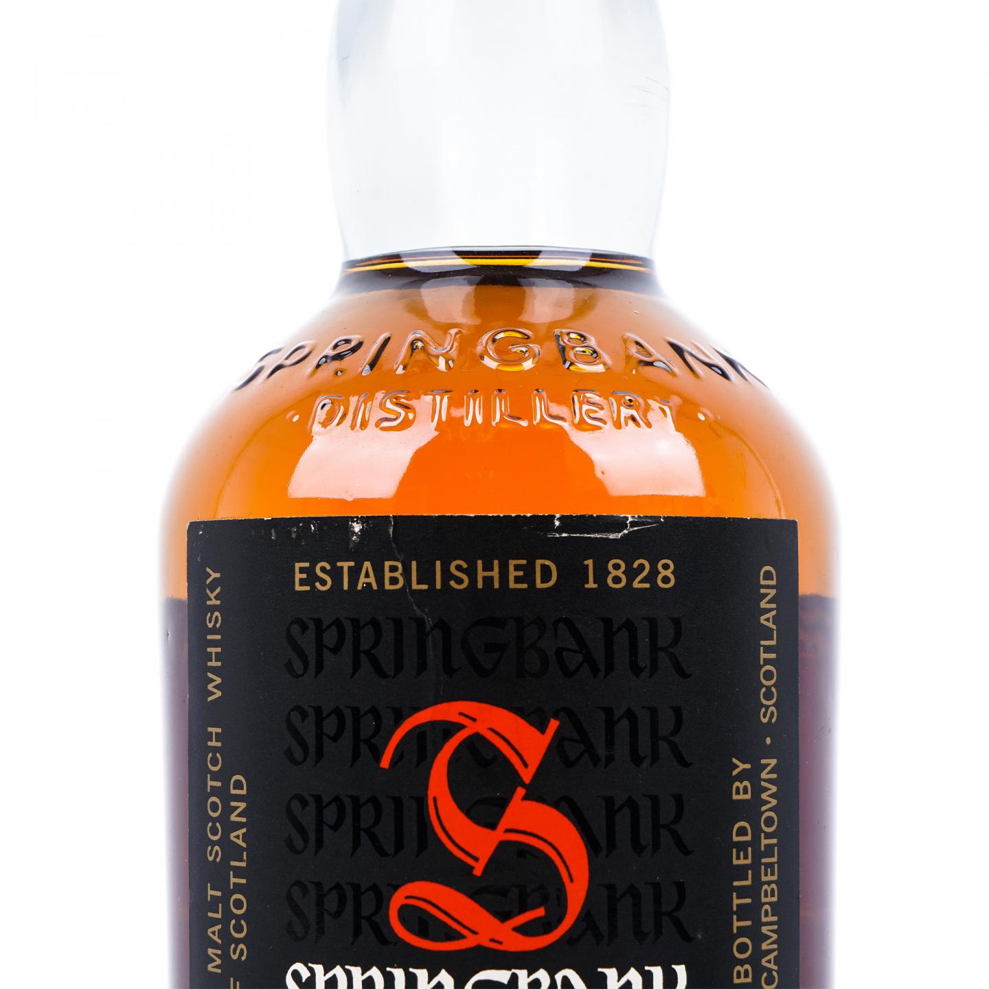 Springbank 云顶 12年 桶强 55.3%