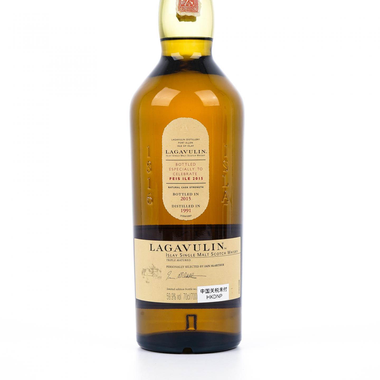 Lagavulin 乐加维林 1991-2015 Feis ile 2015