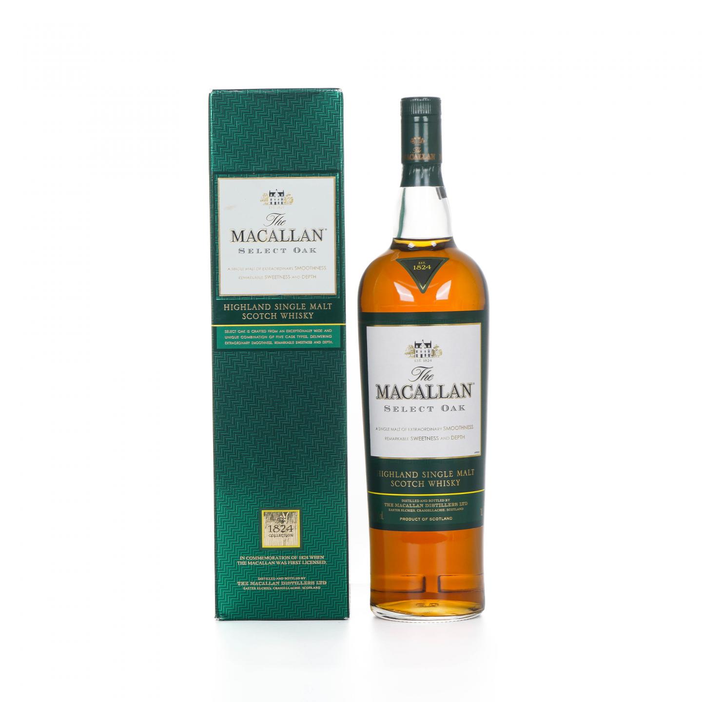 Macallan 麦卡伦 1824 Select Oak 绿标 1000ml