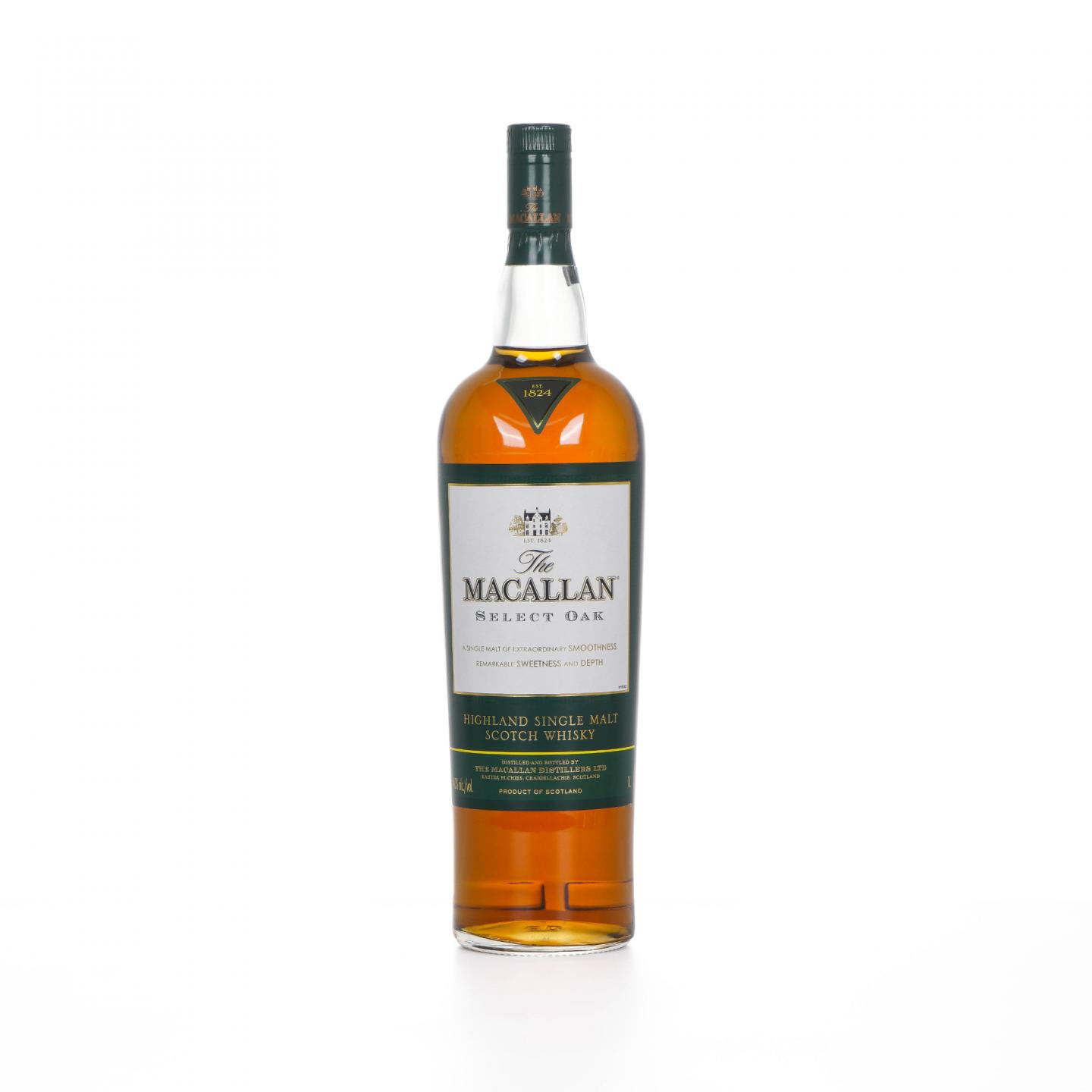 Macallan 麦卡伦 1824 Select Oak 绿标 1000ml