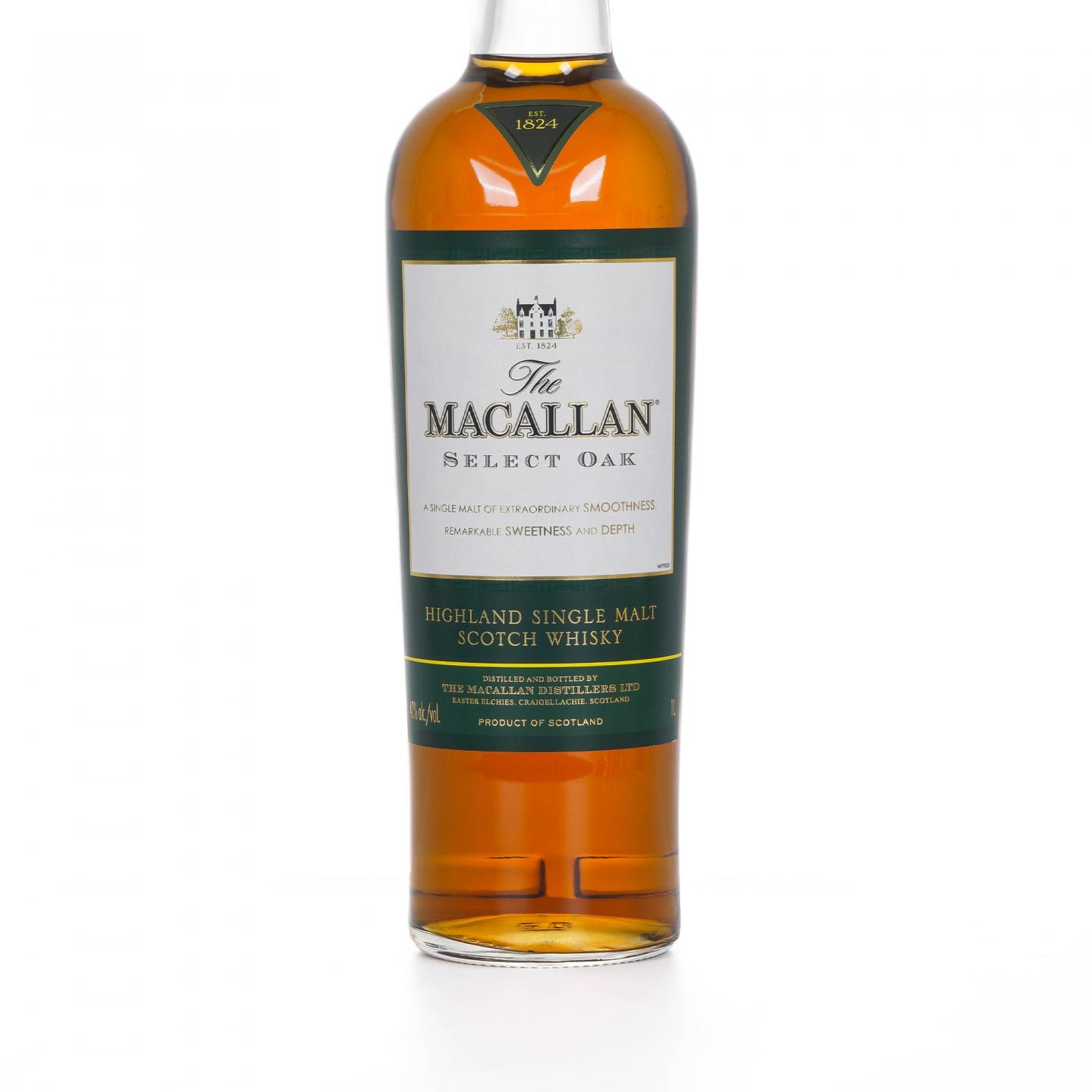 Macallan 麦卡伦 1824 Select Oak 绿标 1000ml