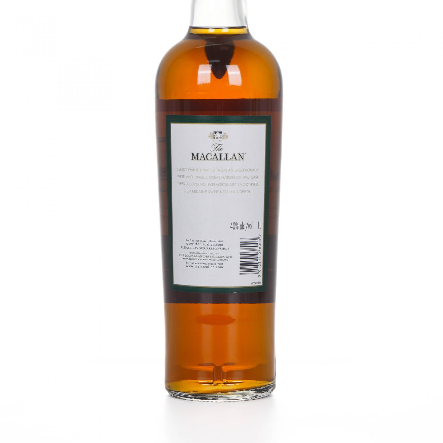 Macallan 麦卡伦 1824 Select Oak 绿标 1000ml