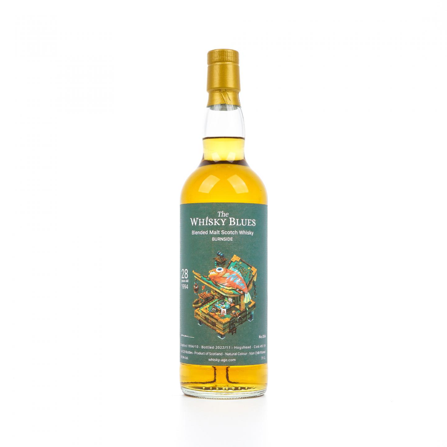 Burnside 28年 1994-2022 百富汤匙桶#5139