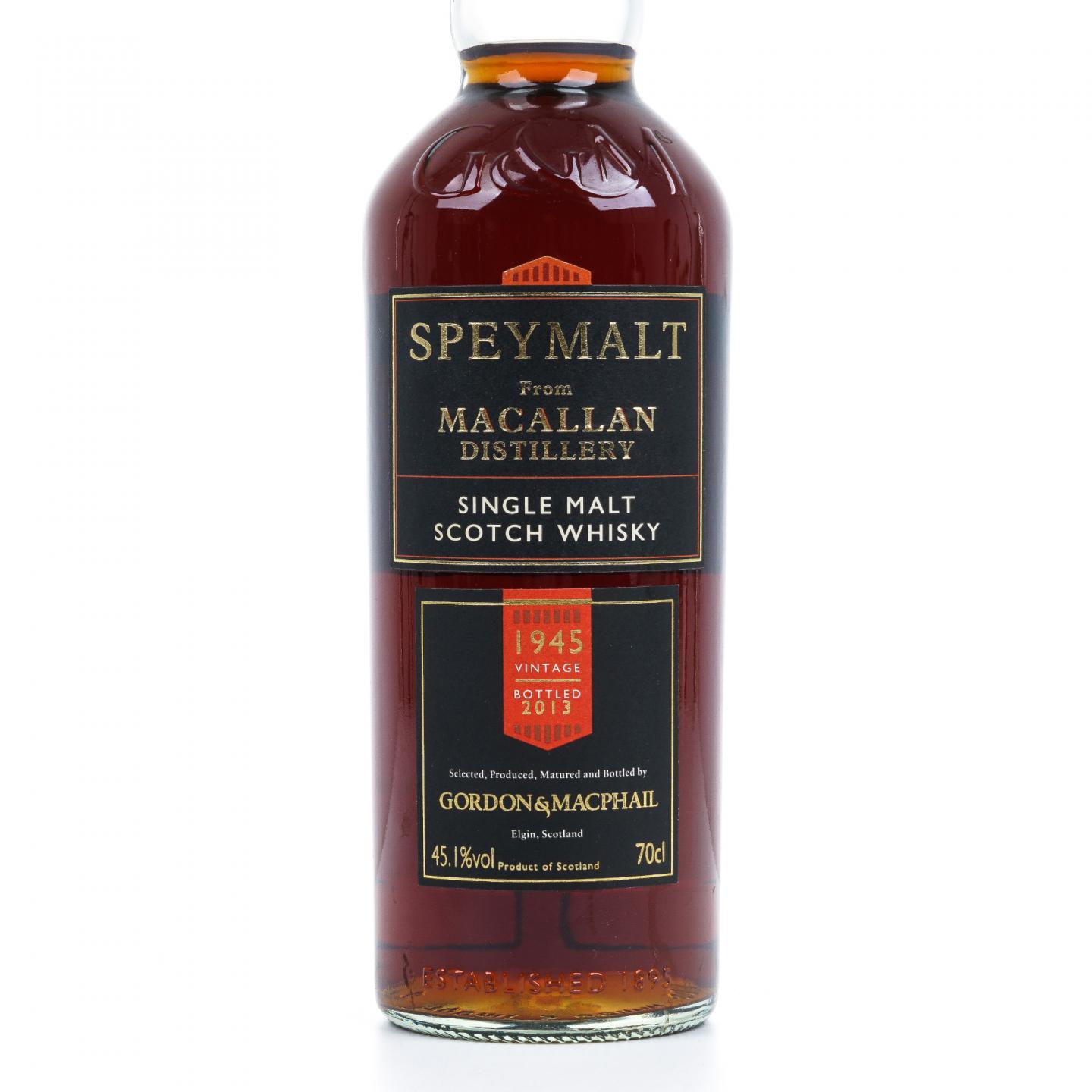 Macallan 麦卡伦 斯佩默 1945-2013 GM