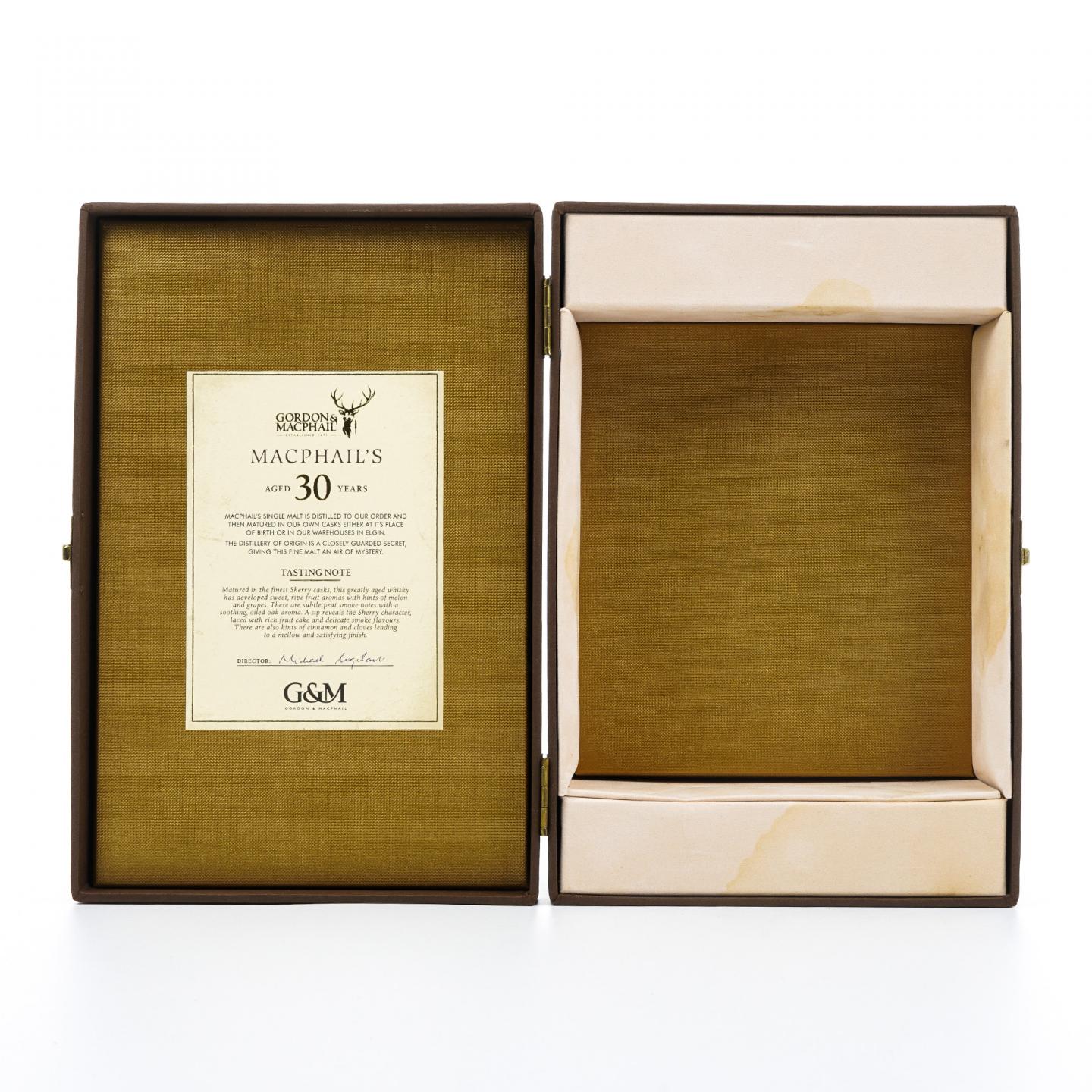 MacPhail's 30年 单一麦芽威士忌 GM