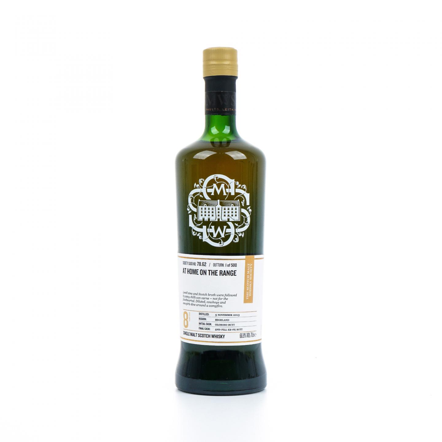 SMWS 78.62 本尼维斯 8年 2013 