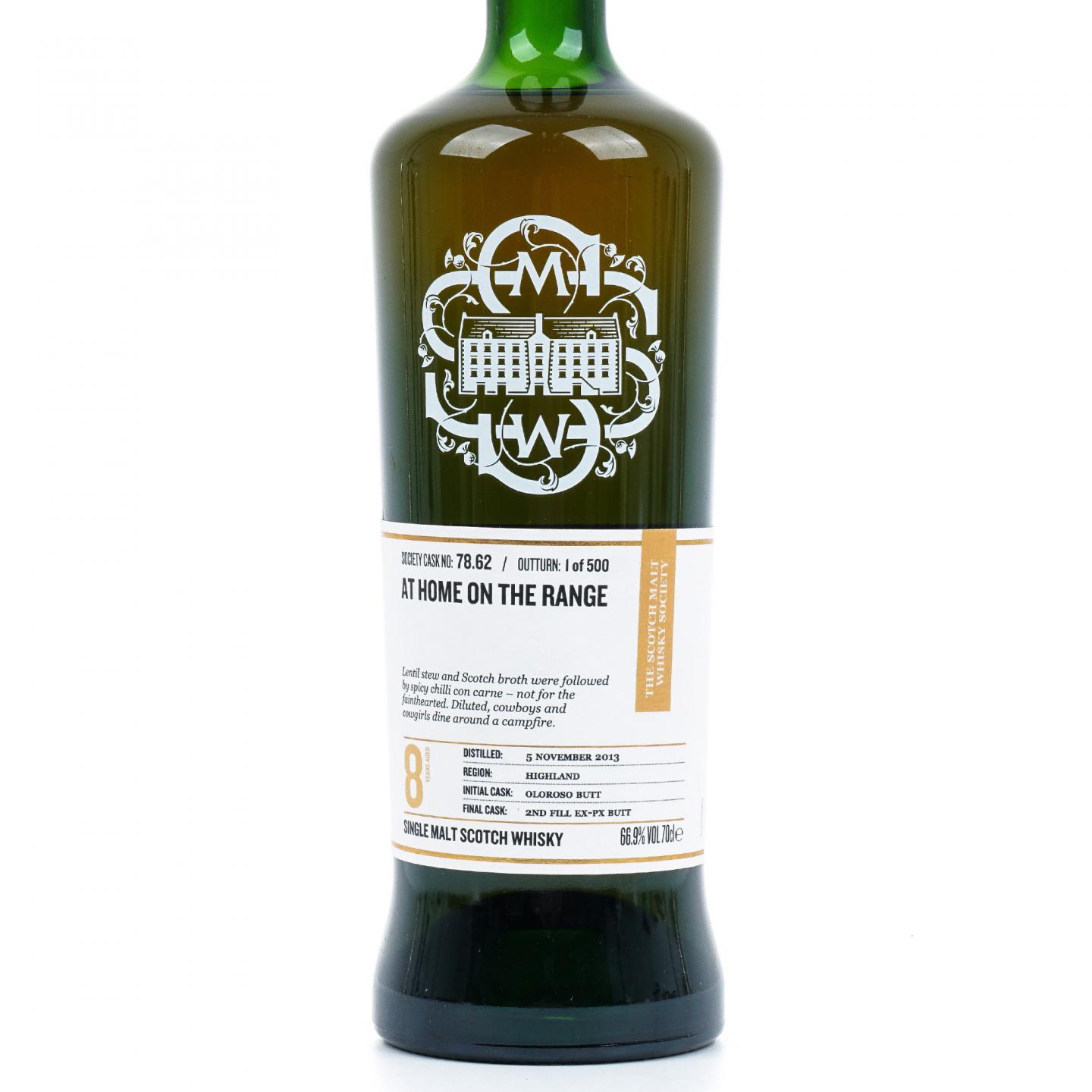 SMWS 78.62 本尼维斯 8年 2013
