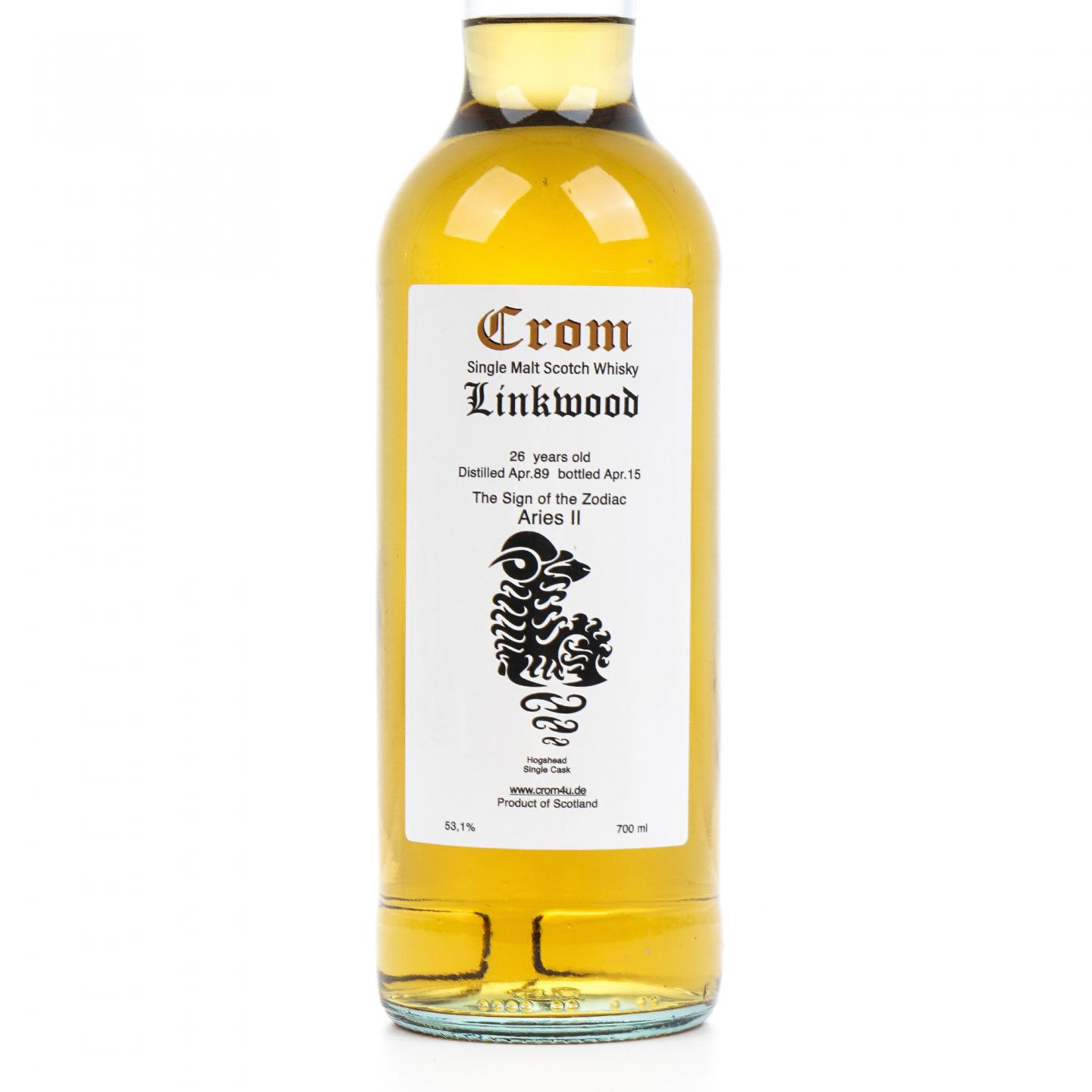 Linkwood 林可伍德 26年 1989-2015 单桶 Crom