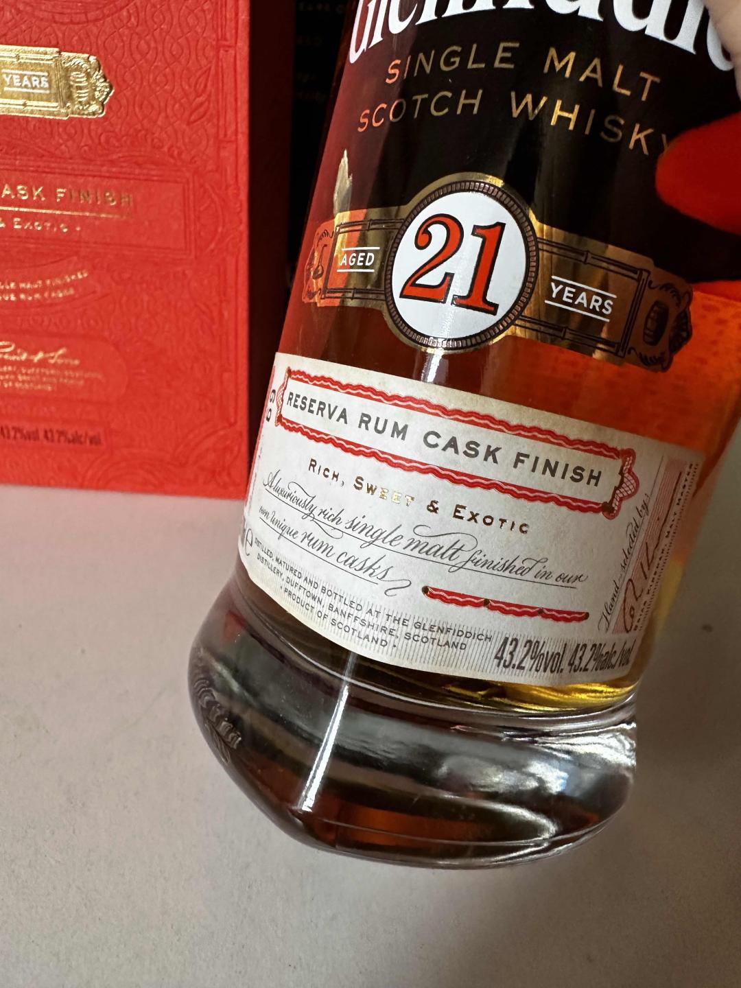 格兰菲迪21年 老版本 加一块即得