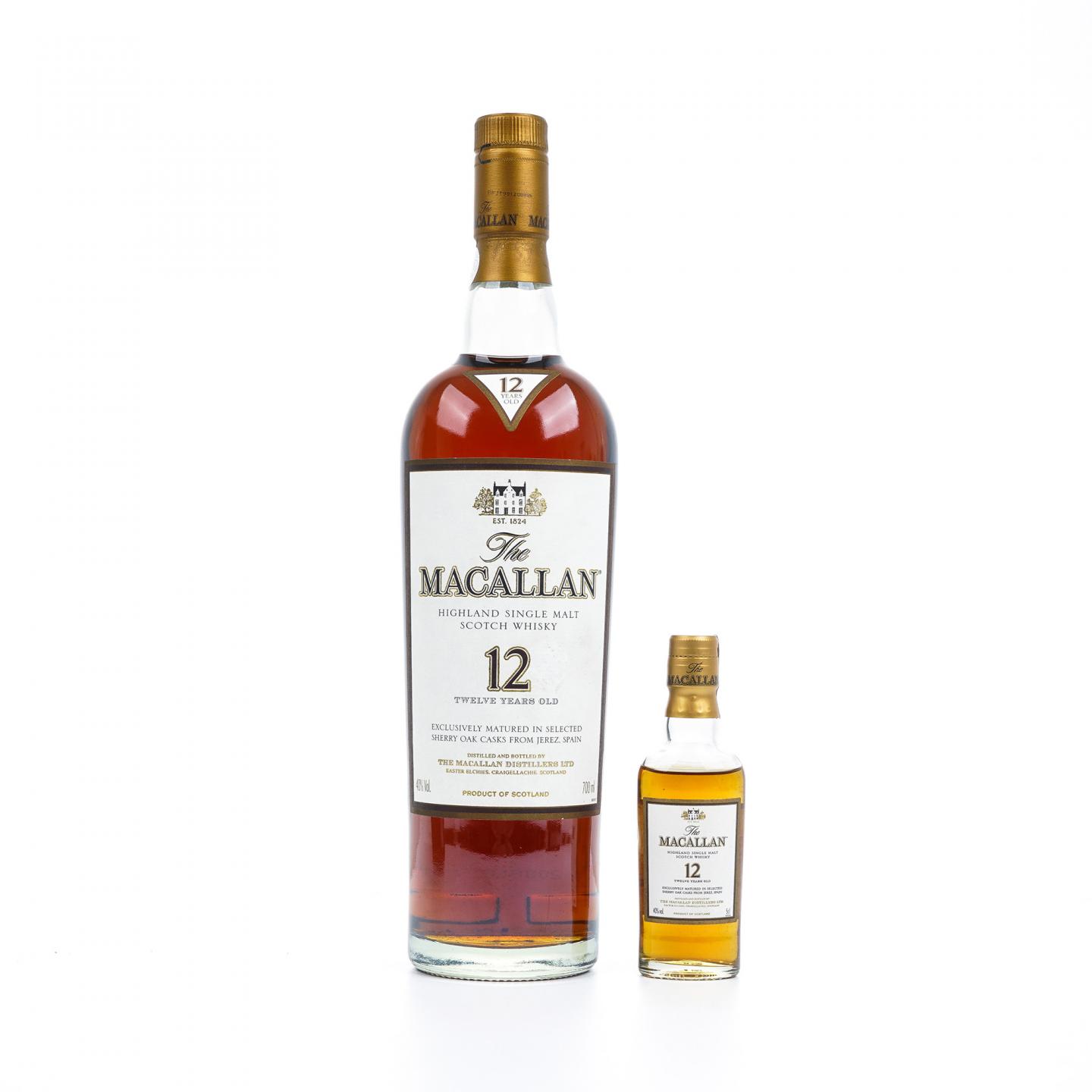 Macallan 麦卡伦 12年 雪莉桶 行货 700ml+50ml