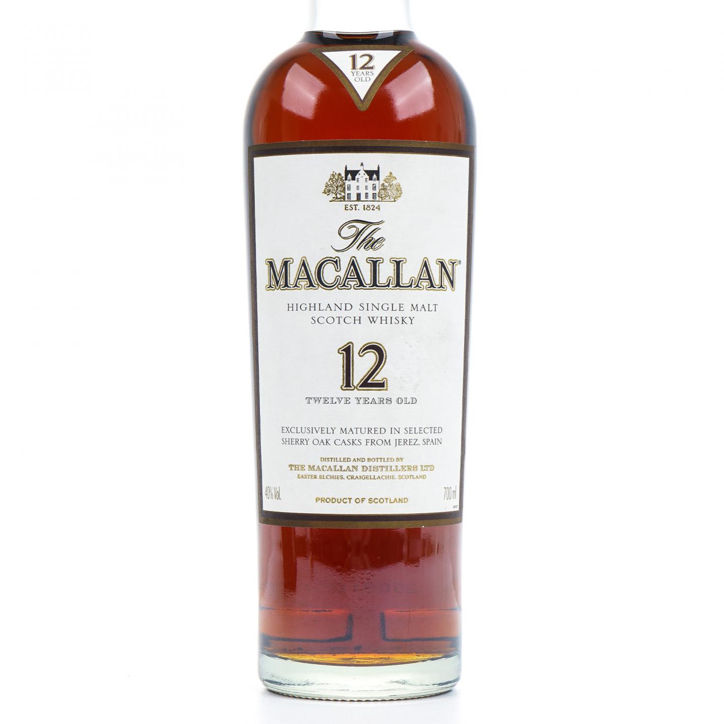 Macallan 麦卡伦 12年 雪莉桶 行货 700ml+50ml