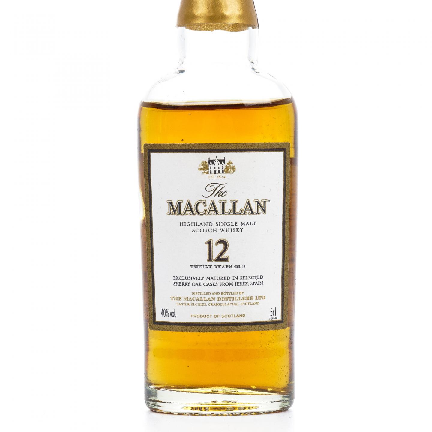 Macallan 麦卡伦 12年 雪莉桶 行货 700ml+50ml
