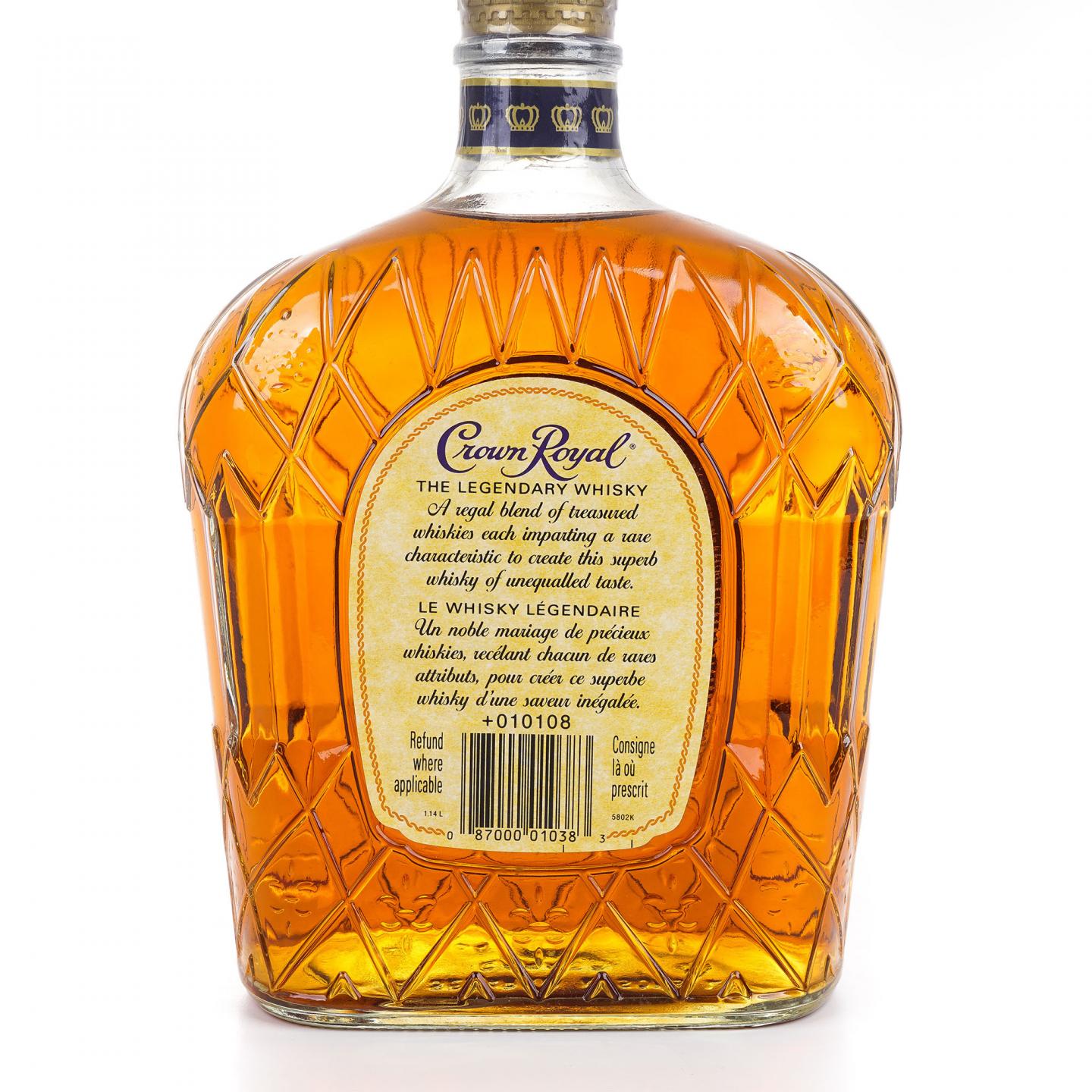 Crown Royal 加拿大调和威士忌 1L+1.14L 3瓶组