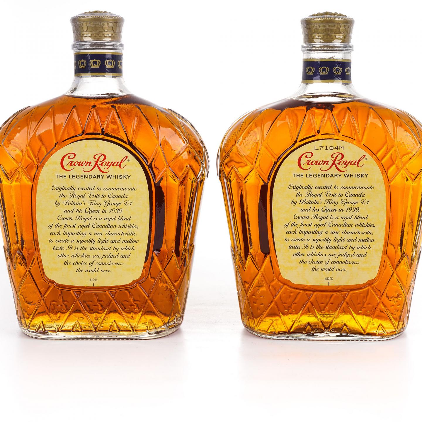 Crown Royal 加拿大调和威士忌 1L+1.14L 3瓶组