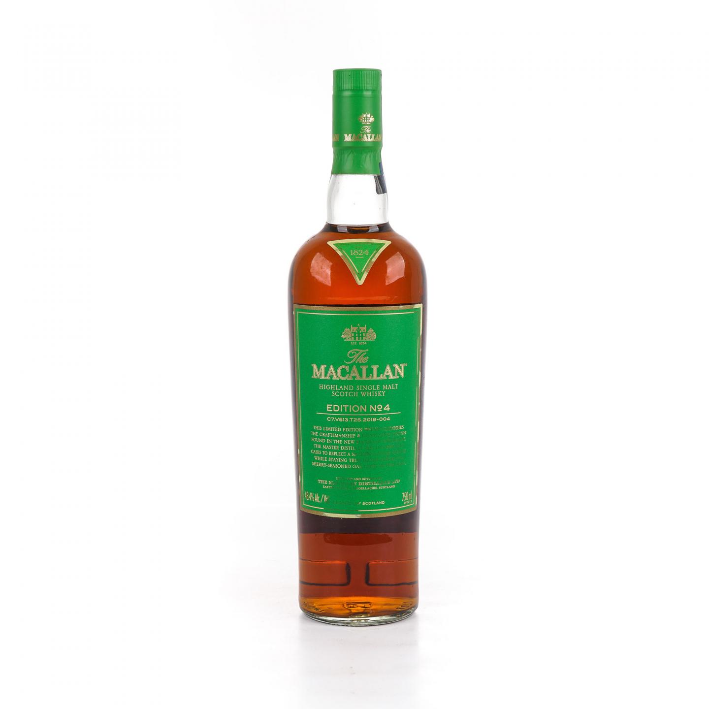 Macallan 麦卡伦 Edition No.4 绿标 750ml