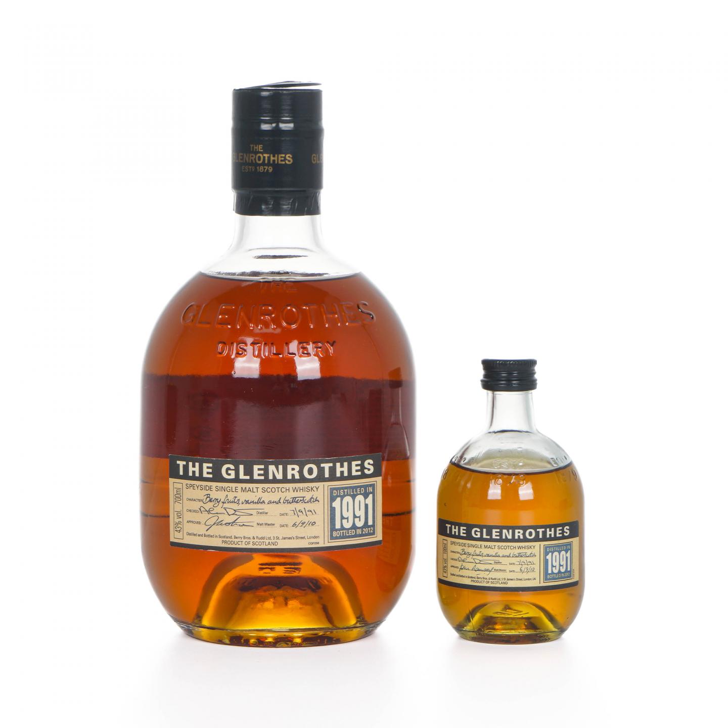 Glenrothes 格兰路思 1991-2012 700+100ml 2瓶组