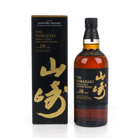 山崎 18年 金字黑标 No.1086487