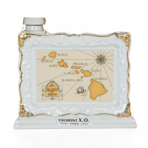 Valmont X.O 雅文邑白兰地 地图标 陶瓷瓶