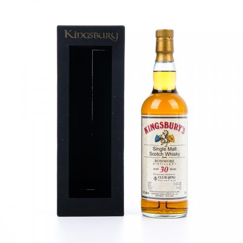 Bowmore 波摩 30年 1990-2020 Kingsbury 单桶#3971