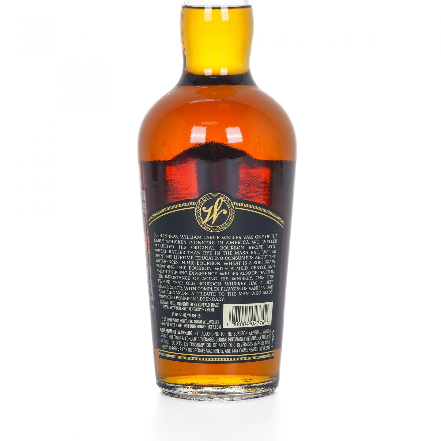 W.L. Weller 12年 波本威士忌 750ML