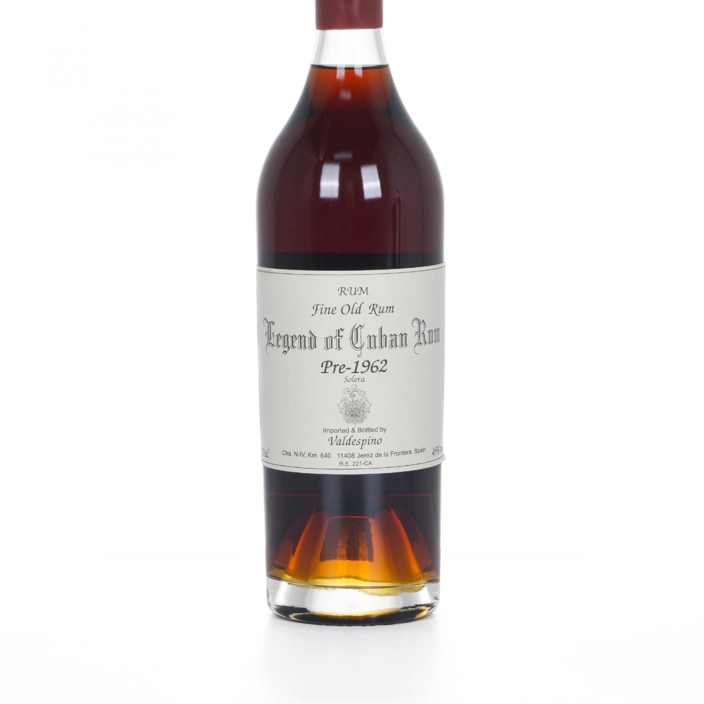 Valdespino Legend of Cuban Rum Pre-1962 朗姆酒 45%Vol.
