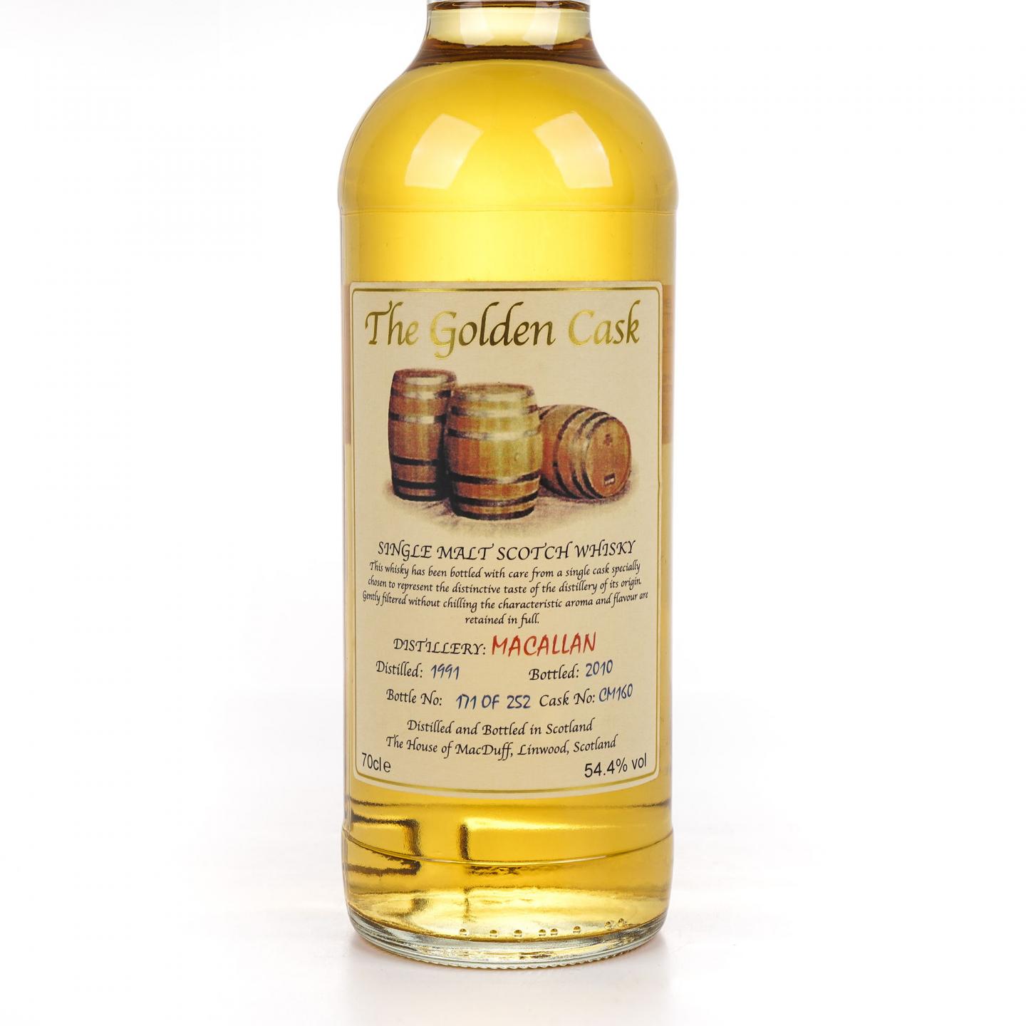 Macallan 麦卡伦 1991-2010 单桶#CM160 HMcD