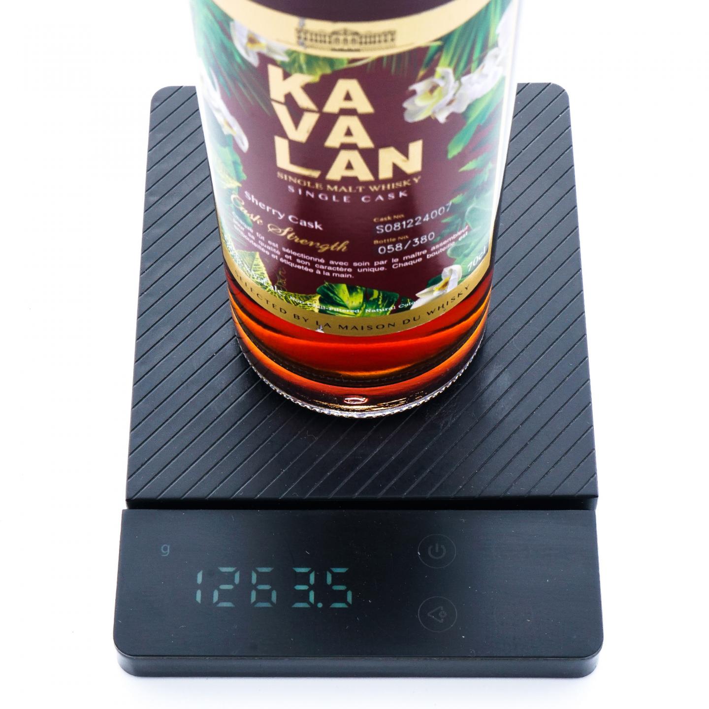 Kavalan 噶玛兰 2021 LMDW 雪莉单桶#S081224007