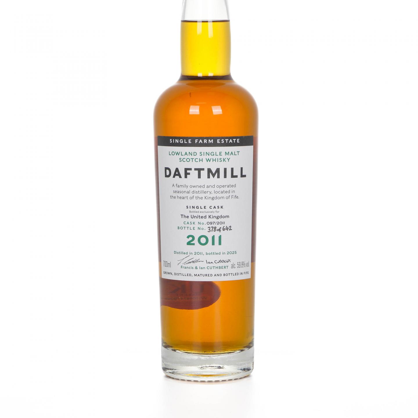 Daftmill 达夫特米尔 2011-2025 雪莉单桶#097/2011