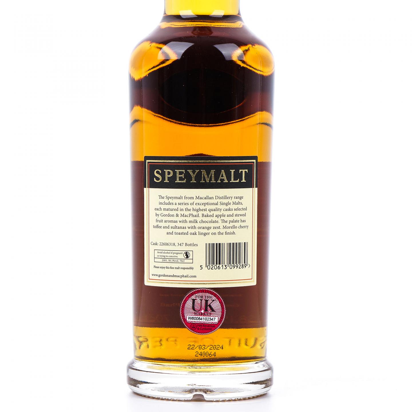 Macallan 麦卡伦 2005-2024 Speymalt GM