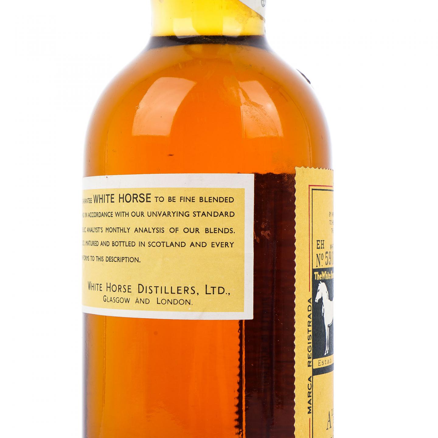 White Horse 白马 特级 调和威士忌 弹弓头 760ml