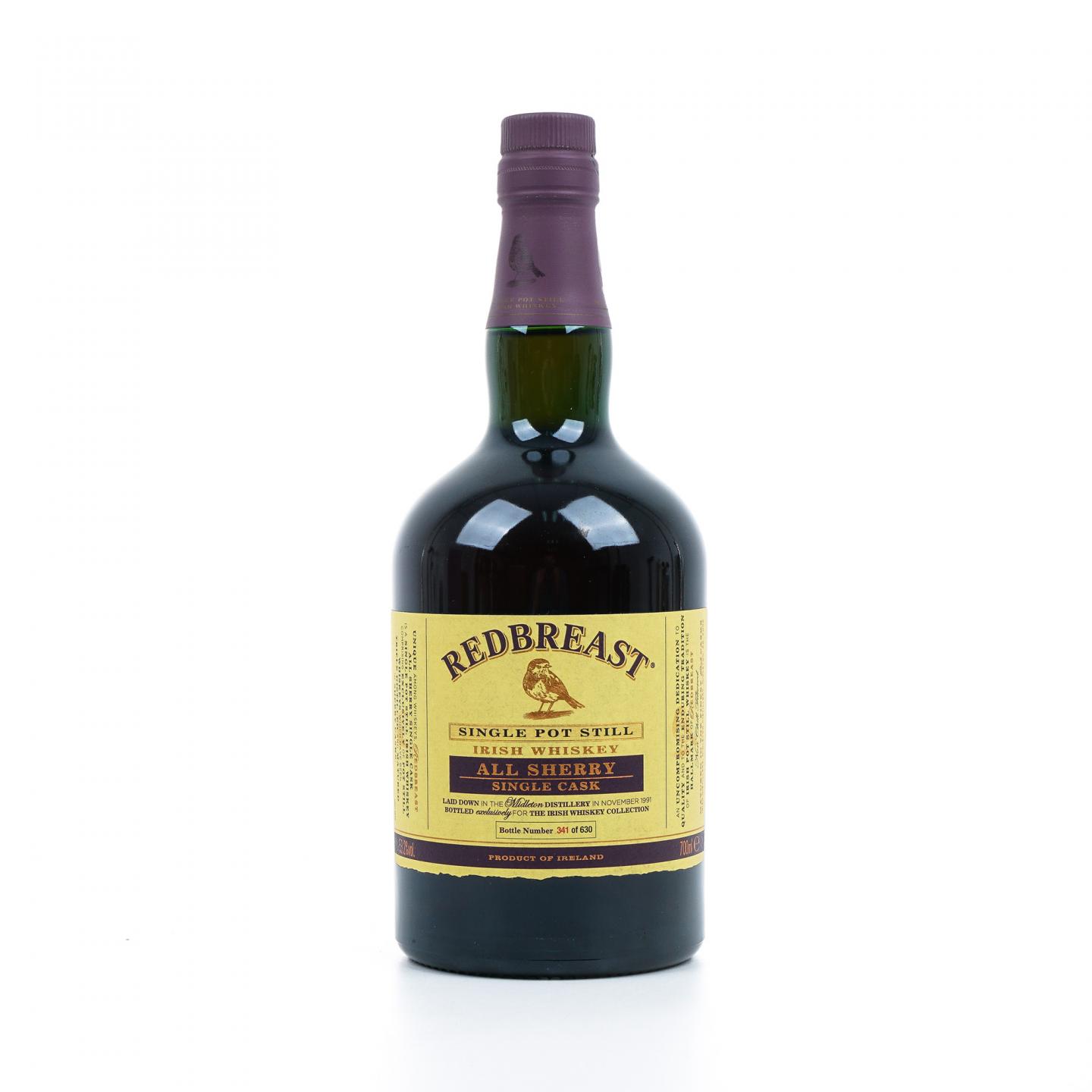 Redbreast 知更鸟 1991-2017 雪莉桶