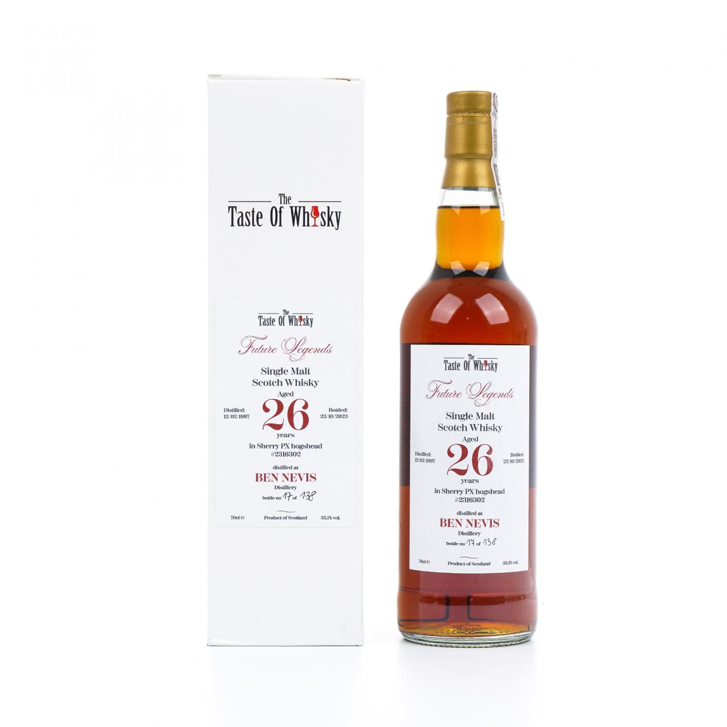 Ben Nevis 本尼维斯 26年 1997-2023 雪莉桶#2316302