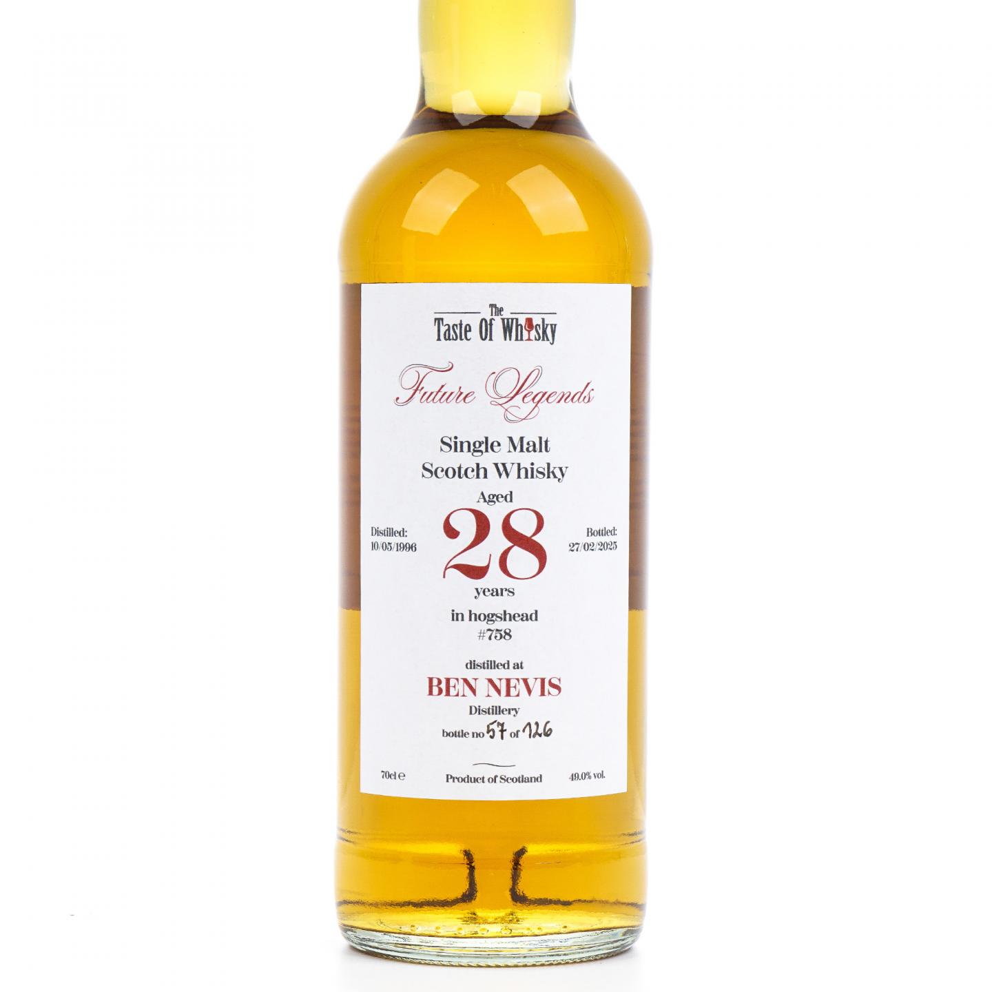 Ben Nevis 本尼维斯 28年 1996-2025 桶号#758